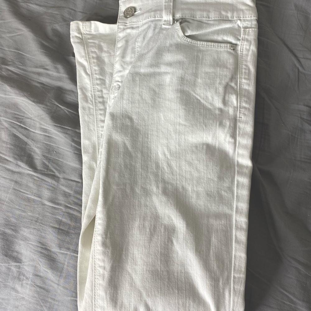 White House Black Market Slim Ankle White Jeans‼️ - Picture 2 of 15